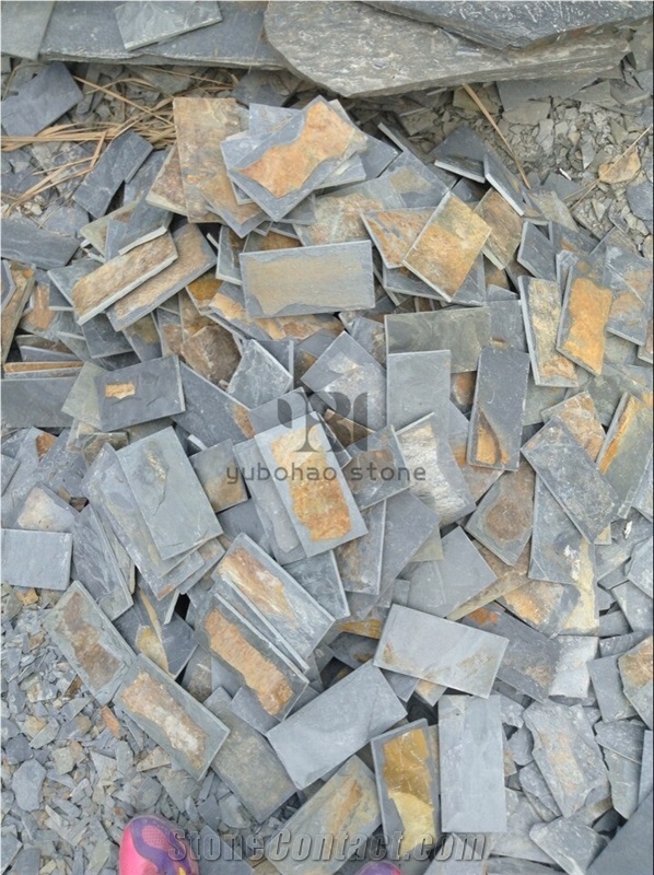 Natural Cheap High Quality New Rusty Slate Tiles