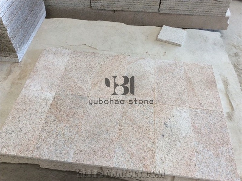 New China Rustic Yellow Granite Outdoor Stair&Step
