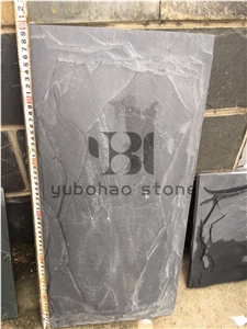 P018 Black Slate Cultured Stone, Castle Rock Ledge