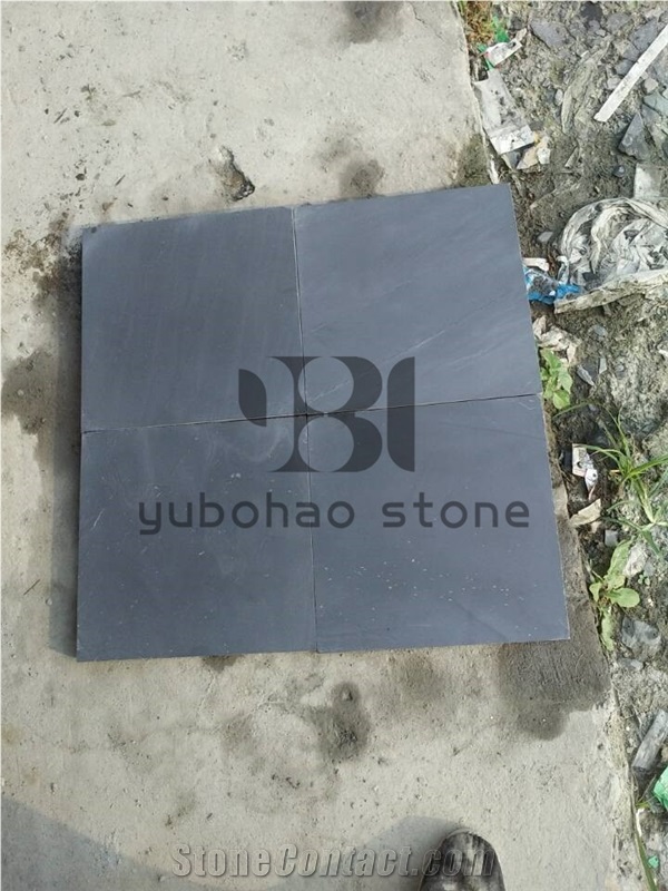 P018 Black Wall Cladding/Decor, Thin Stone Veneer