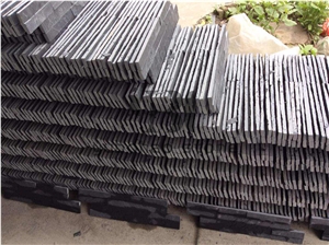 P018 Black Wall Cladding Slate, Artificial Stone