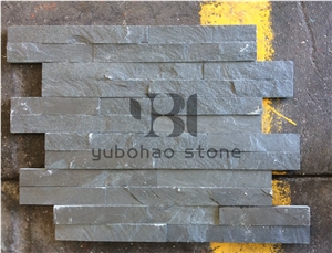 P018 China Black Slate, Artificial Stone Veneer