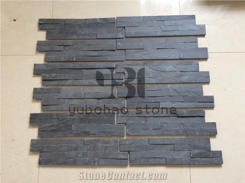 P018 Corner Panel, Ledge Stone, Castle Rock Veneer