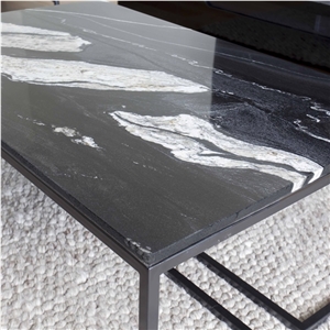 Black Copacabana Granite Kitchen Counter Top