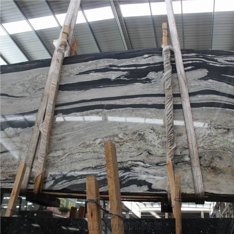 Black Copacabana Granite Kitchen Counter Top