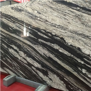 Black Manhattan Granite Slab