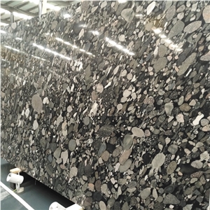 Black Mosaic Granite Slab Black Mosaic Granite Slab
