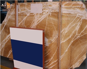 China Honey Onyx Slabs