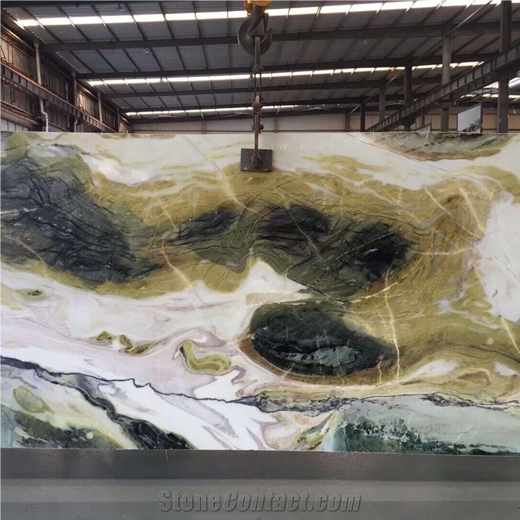 Dreaming Green Marble Slabs