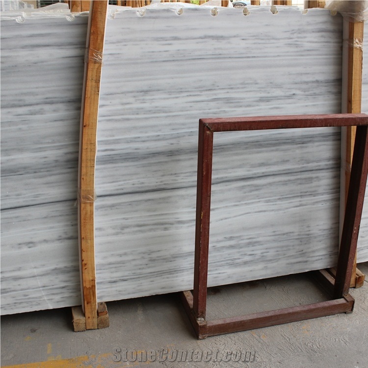 Kavala Semi White Marble Slabs