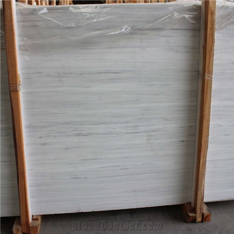 Kavala Semi White Marble Slabs