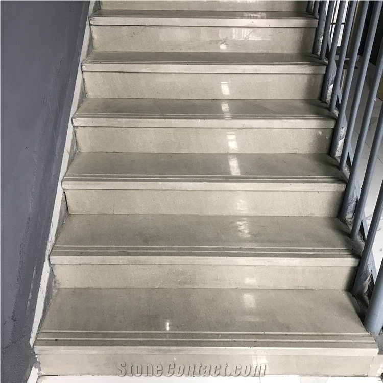 Lady Grey Marble Stairs & Steps