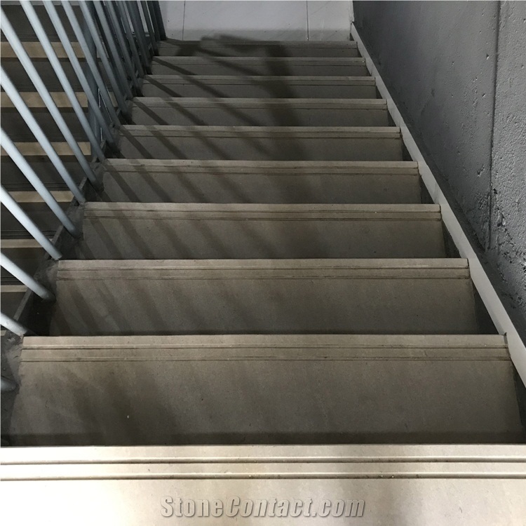 Lady Grey Marble Stairs & Steps