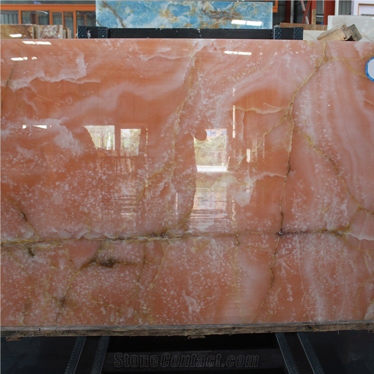Onice Rosa Onyx Slabs