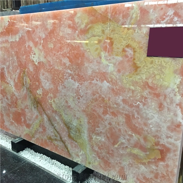 Onice Rosa Onyx Slabs
