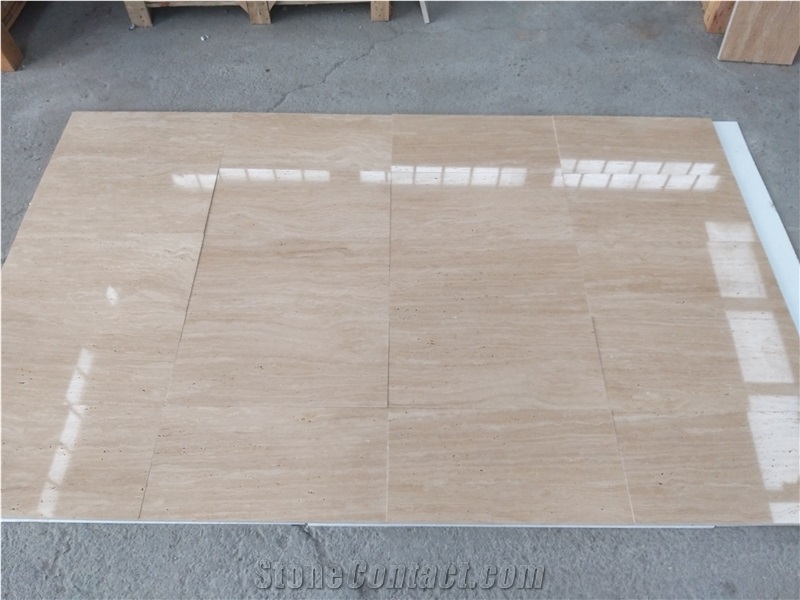 Classic Light Travertine Slabs & Tiles