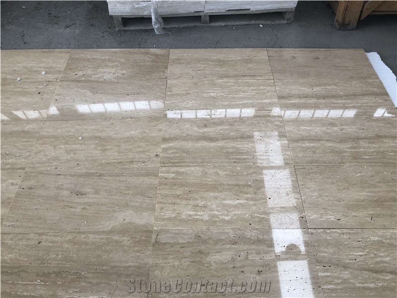Classic Light Travertine Slabs & Tiles