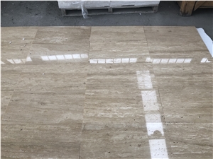 Classic Light Travertine Slabs & Tiles