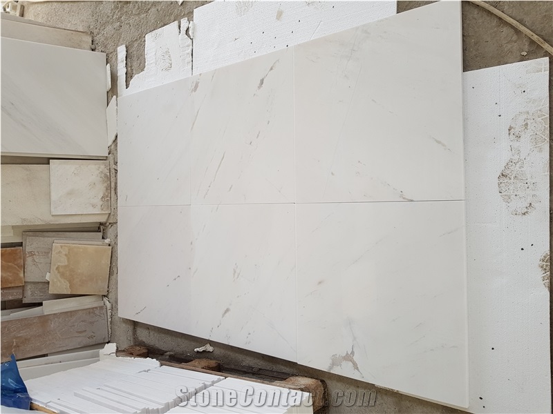 Bianco Sivec Marble 60x60x2cm Commercial Quality