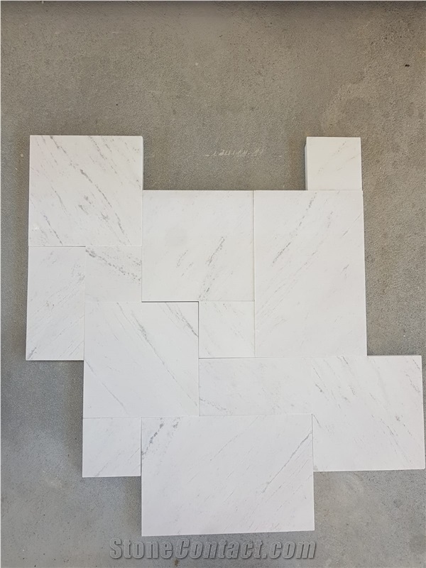 Bianco Sivec Tiles-French Marble Pattern 17euro/M2