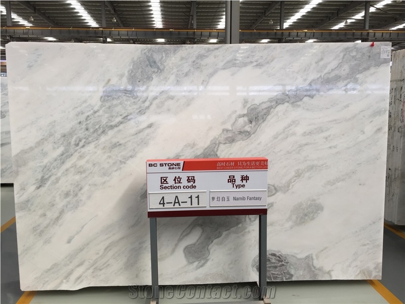 Namib Fantasy White Marble