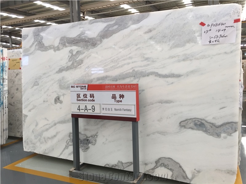 Namib Fantasy White Marble