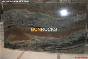 Green Jadeite Granite 3cm Dramatic Veins Slabs