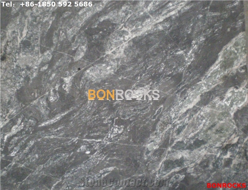New Nero Zimbabwe Black Leathered Slabs and Tiles