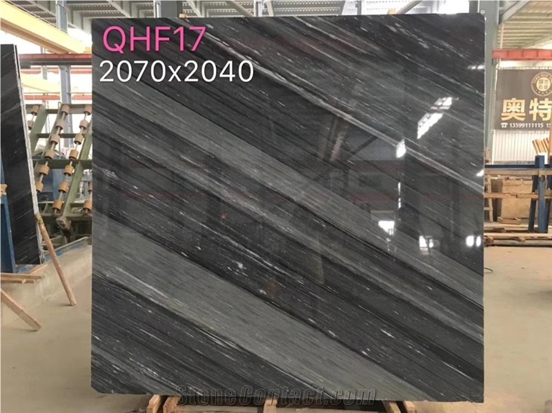 Cartier Dark Grey Marble Walling Slabs