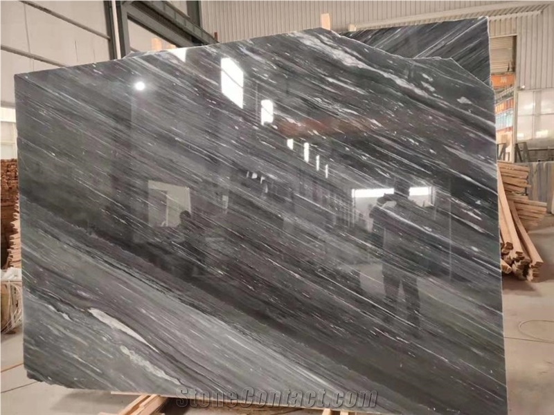 Cartier Dark Grey Marble Walling Slabs