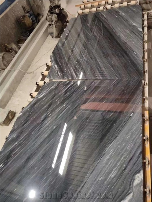 Cartier Dark Grey Marble Walling Slabs