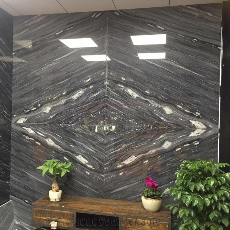 Cartier Dark Grey Marble Walling Slabs