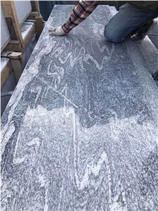 Chinese Polished Wave Amoy Granite Slab and Tile