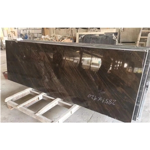 Fantasy Brown Marble Slab for Wall Installation