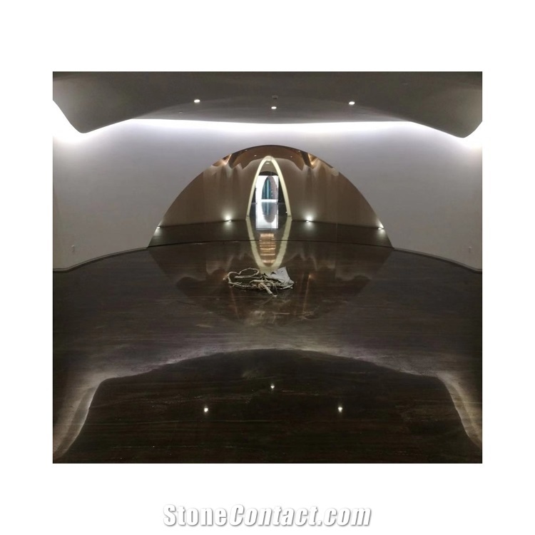 Fantasy Brown Marble Slab for Wall Installation