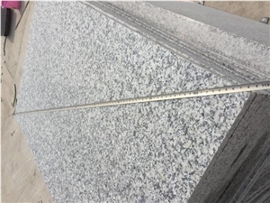 Honed China Hubei Bianco Sardo Granite Floor Tile