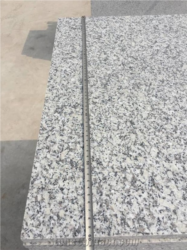 Honed China Hubei Bianco Sardo Granite Floor Tile