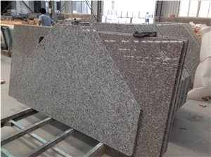 Polished China Violet Luoyuan Granite Slab Tile