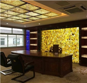 Semi Precious Agate Stone Panels for Feature Wall