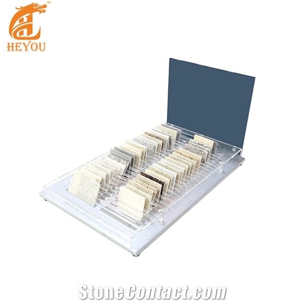 Acrylic Stone Display Rack Desktop Display Stand