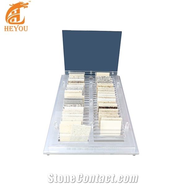 Acrylic Stone Display Rack Desktop Display Stand