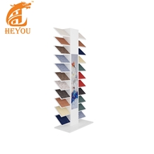 Simple Style Wooden Floor Metal Display Racks