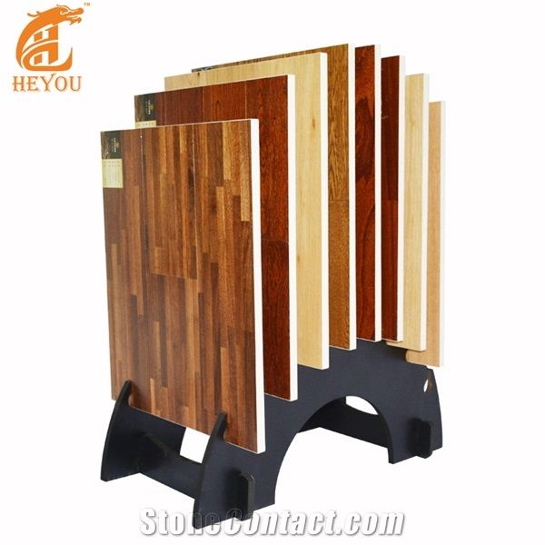 Wooden Display Stand Floor Tile Display Rack