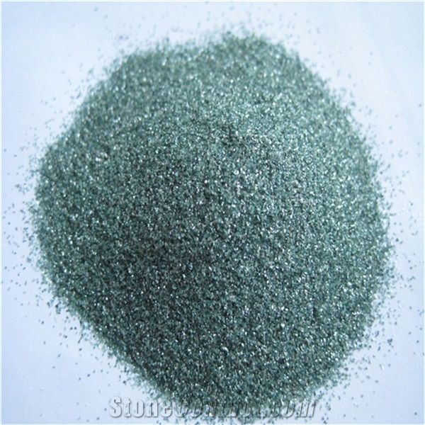 Sandblasting Abrasive Green Silicon Carbide Grits