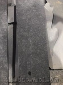 Black Flamed Basalt Wall Application