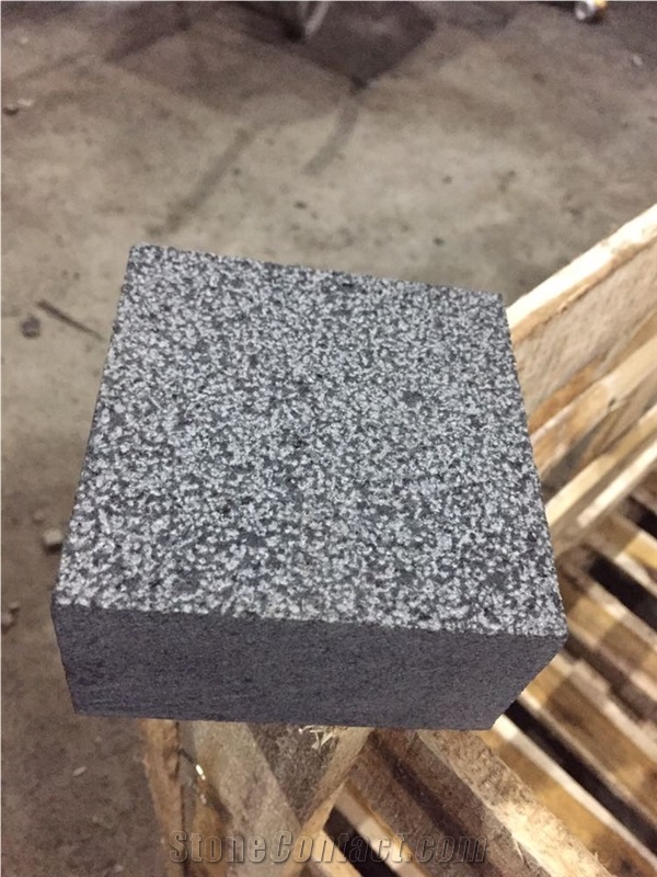 Cubic Black Basalt Stone