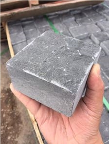Cubic Black Basalt Stone