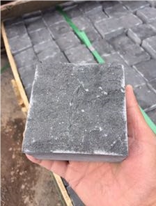 Cubic Black Basalt Stone