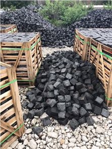Cubic Black Basalt Stone