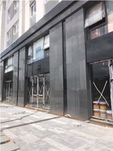 Grey Basalt Stone Polished Wall Tiles